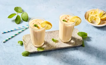 Tropische vegan smoothie