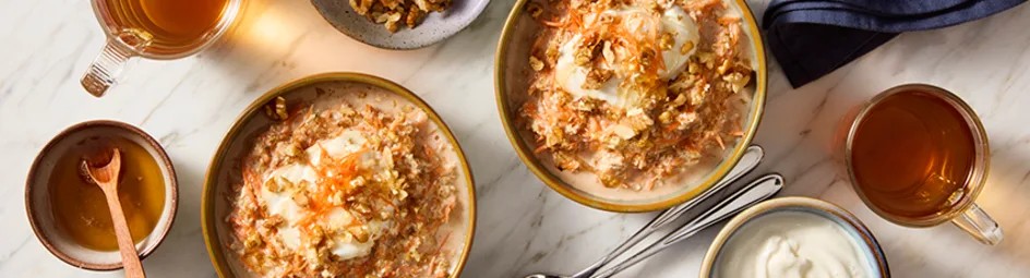Carrotcake overnight oats