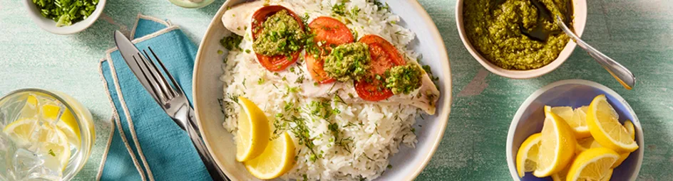 Pangasius pakketjes van de BBQ
