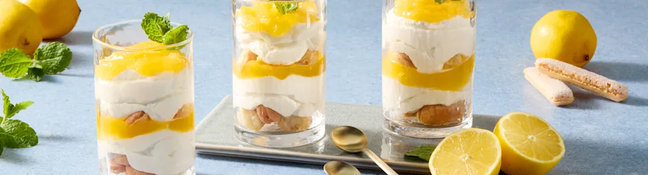 Citroentiramisu glaasjes