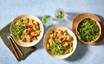 Tortellini carbonara