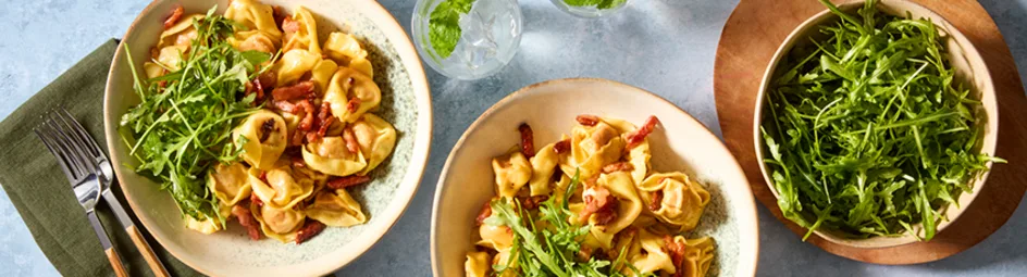 Tortellini carbonara