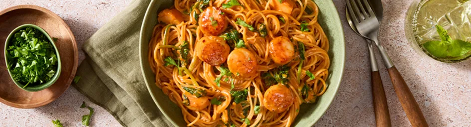 Toscaanse spaghetti met coquilles