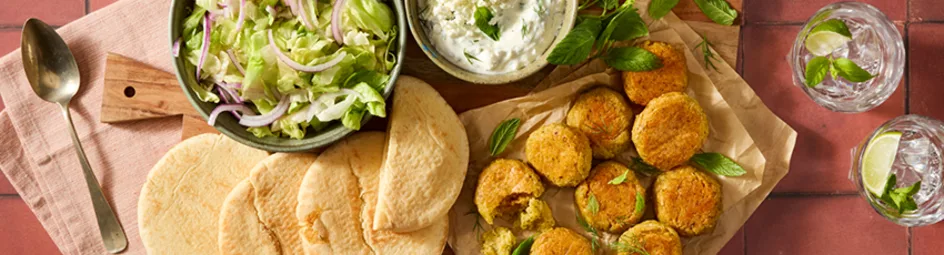 Pita falafel uit de airfryer
