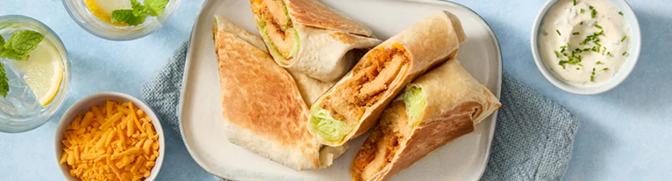 Wraps met vega kip