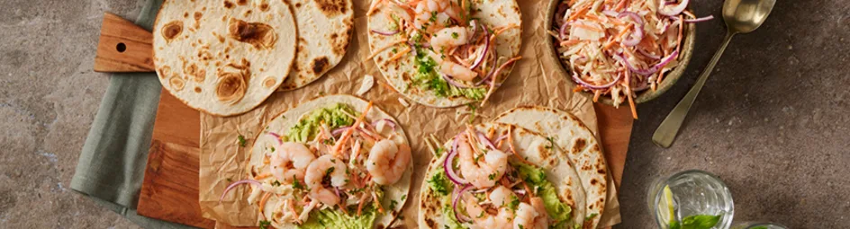 Garnalen taco’s