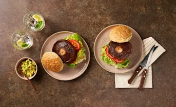 Portobello burger