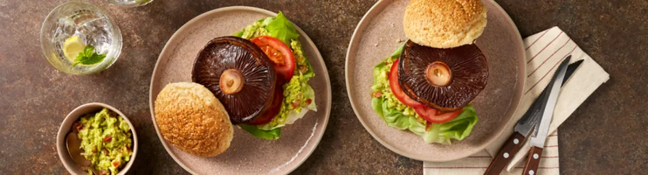 Portobello burger