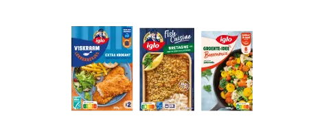 Iglo 1+1 gratis. Geldig van 29 oktober t/m 4 november