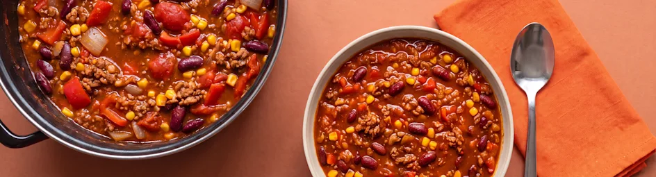 Snelle chili con carne