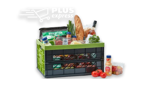 PLUS Express levering van boodschappen