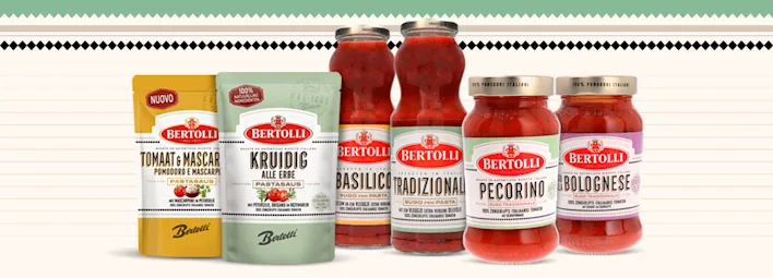 Pasta's van Bertolli