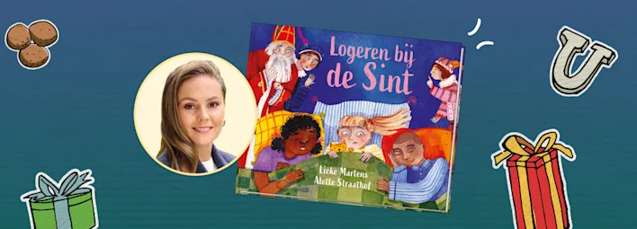 Sinterklaasboek van Lieke Martens.