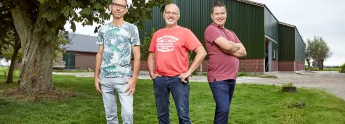 Varkensboeren Gerard, Theo en Gerco uit Brandwijk