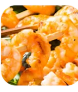 BBQ garnalen recepten