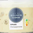 Belangrijke veiligheidswaarschuwing: Uit de keuken van PLUS Champignonsoep