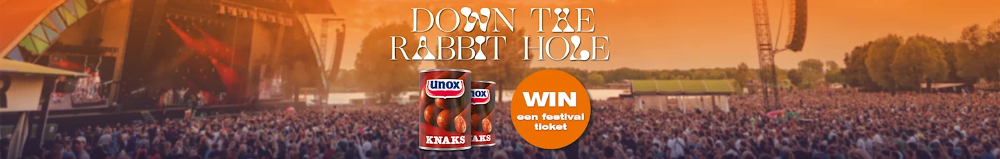 Maak kans op een ticket voor Down The Rabbit Hole met Unox!