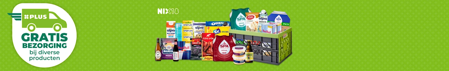 Gratis bezorging bij aankoop van diverse artikelen.