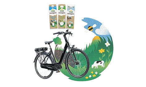 Win een elektrische fiets met Arla Biologisch