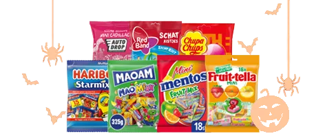 Sint Maarten uitdeelsnoep met 25% korting. Geldig van 22 t/m 28 oktober