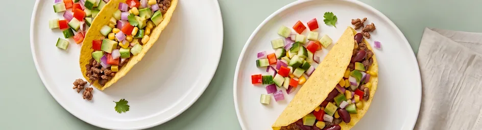 Taco’s met bonen en gehakt