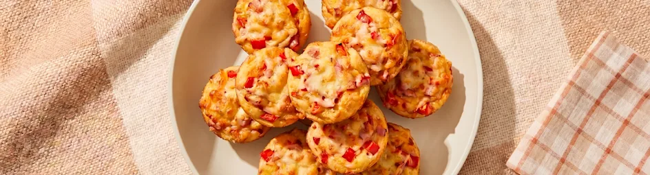 Hartige pizzamuffins