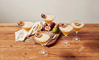 Passievrucht mocktail