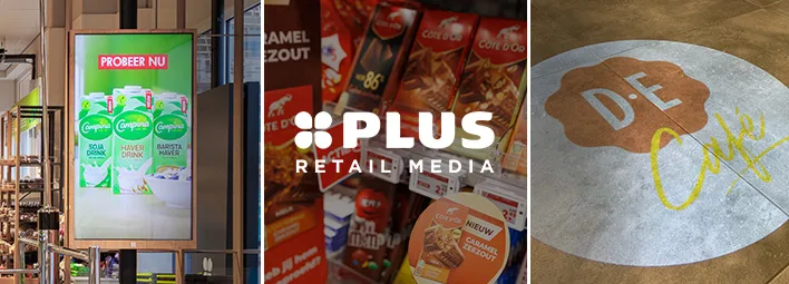 PLUS Retail Media inzetbare mediakanalen
