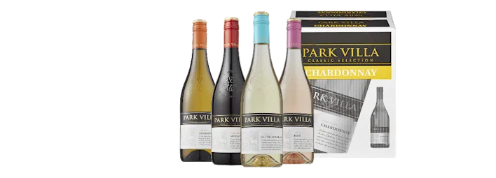 Park Villa Chardonnay, Sauvignon Blanc & Merlot