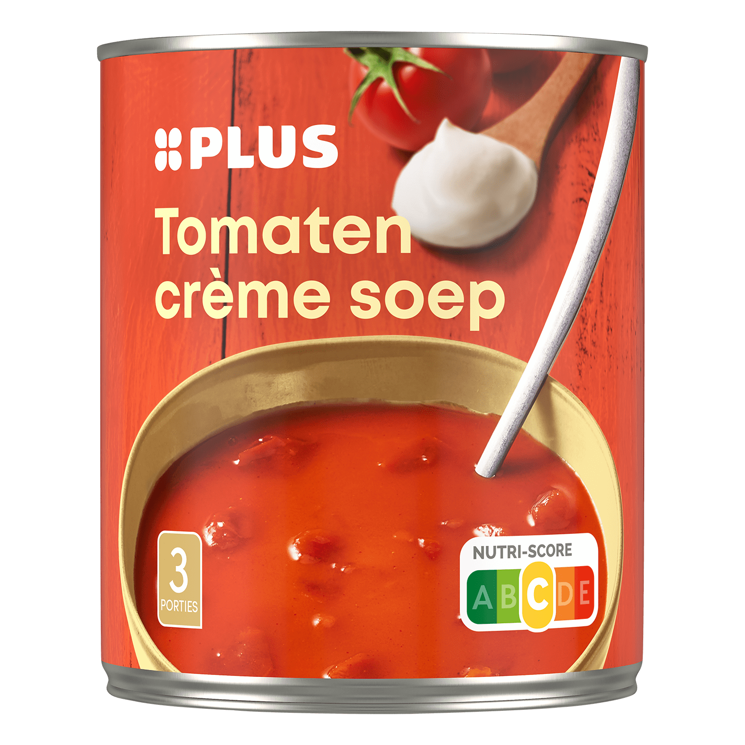 PLUS Tomatencrèmesoep Per Blik 800 ml