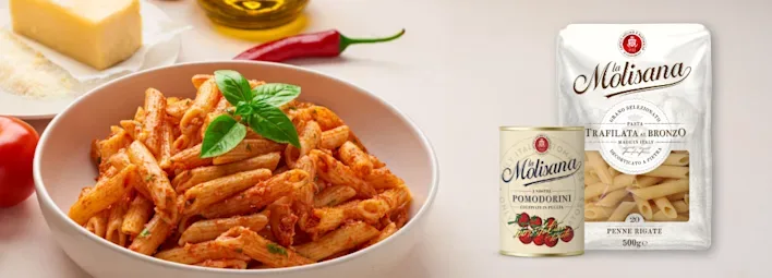 Pasta match van La Molisana.
