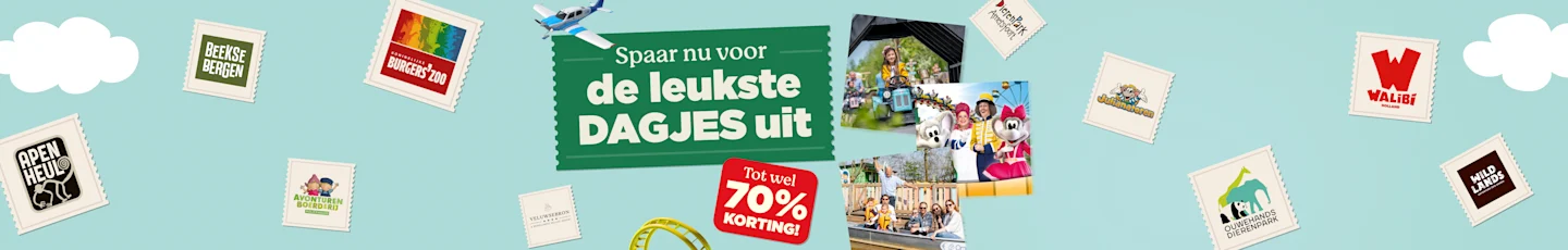 Spaar nu bij PLUS voor de leukste Dagjes Uit!
