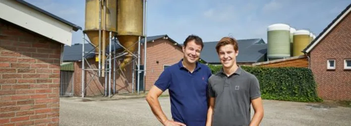 Varkensboer Benny en Jarno uit Sint-Oedenrode