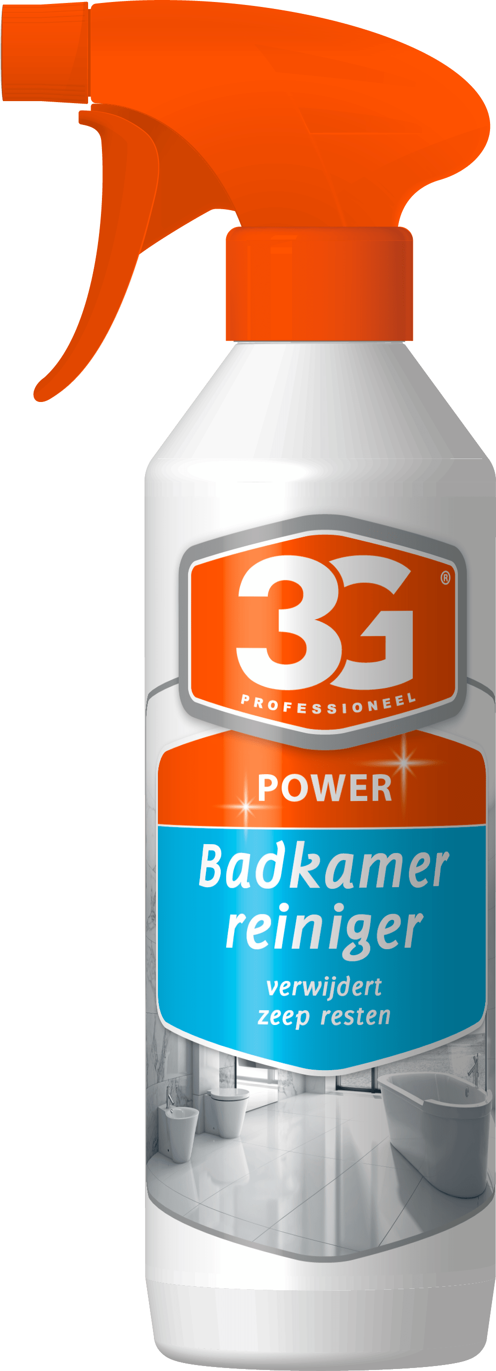 G Professioneel Power Badkamerreiniger Spray Per Fles Ml