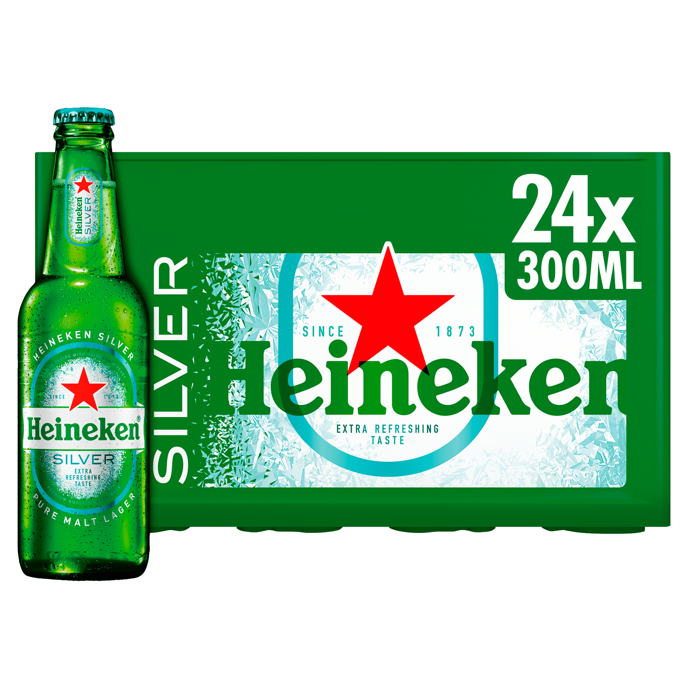 Heineken Silver Bier Fles Per Krat 7200 Ml