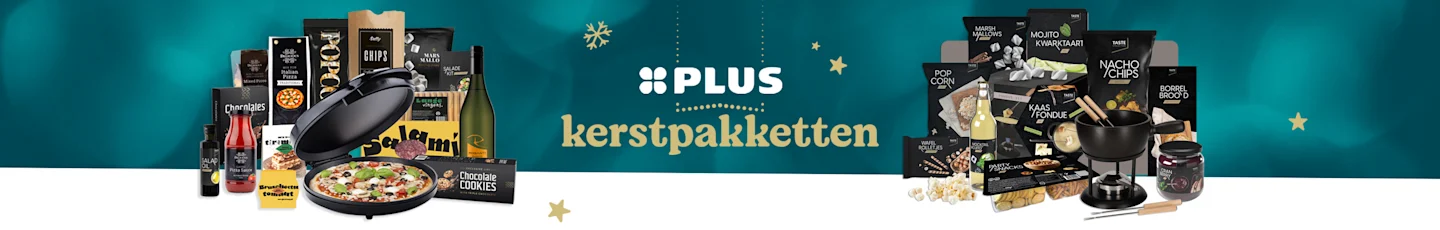 PLUS kerstpakketten
