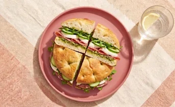 Gevulde focaccia