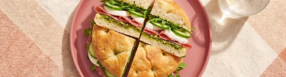 Gevulde focaccia