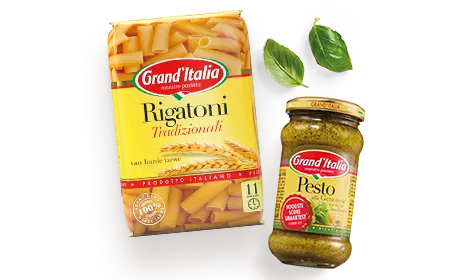 Pasta pesto recept