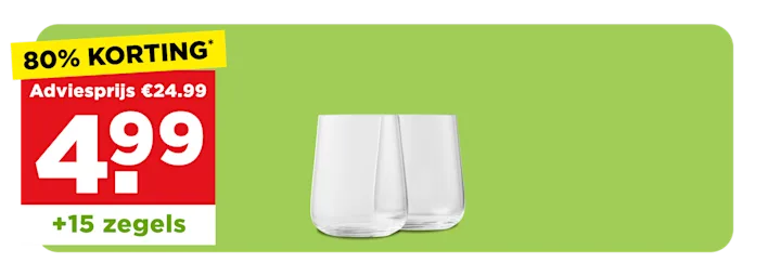 Kristalglas waterglas