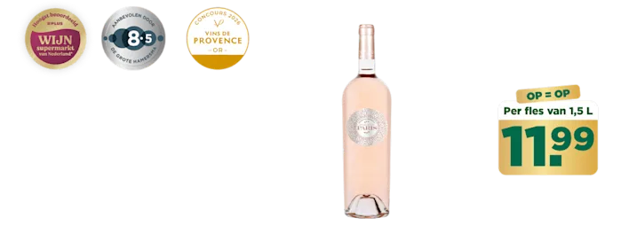 Domaine de Paris AOP Cotes de Provence Rosé Magnum
