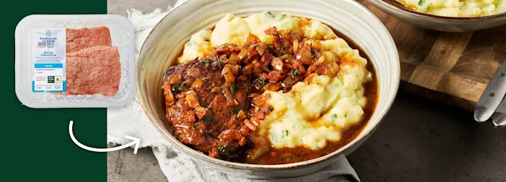 Braadlap met bijpassend recept.