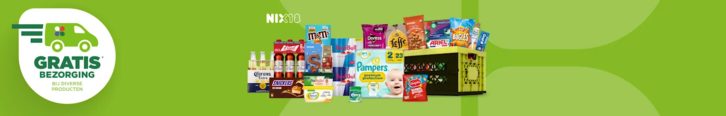 Gratis bezorging op verschillende producten