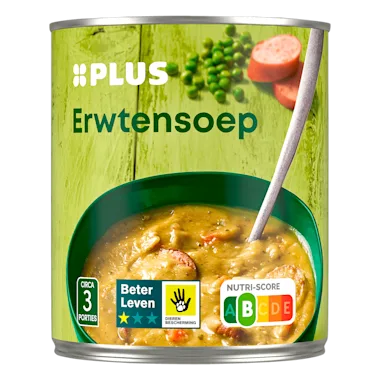 PLUS Erwtensoep 800ml