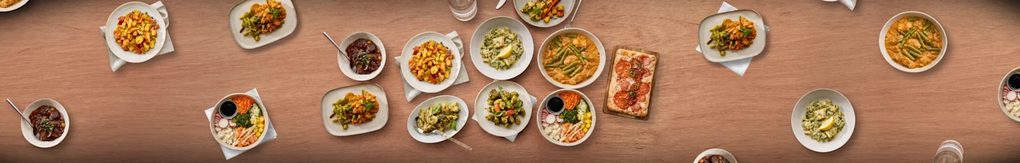 Combigerechten ‘Uit de keuken van PLUS’.