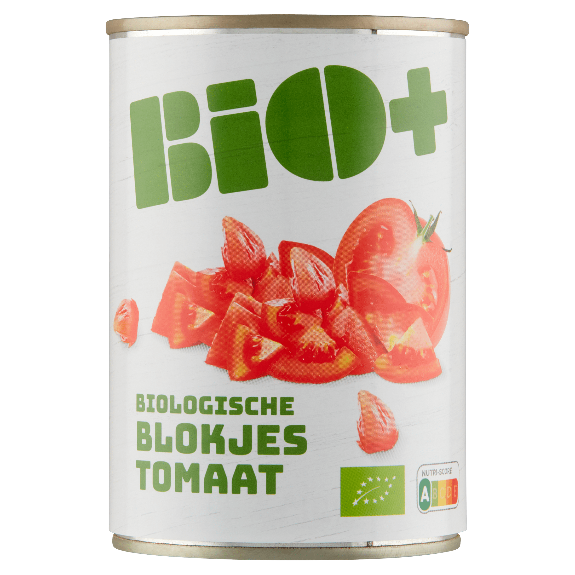 BIO Tomatenblokjes Per Blik 400 G