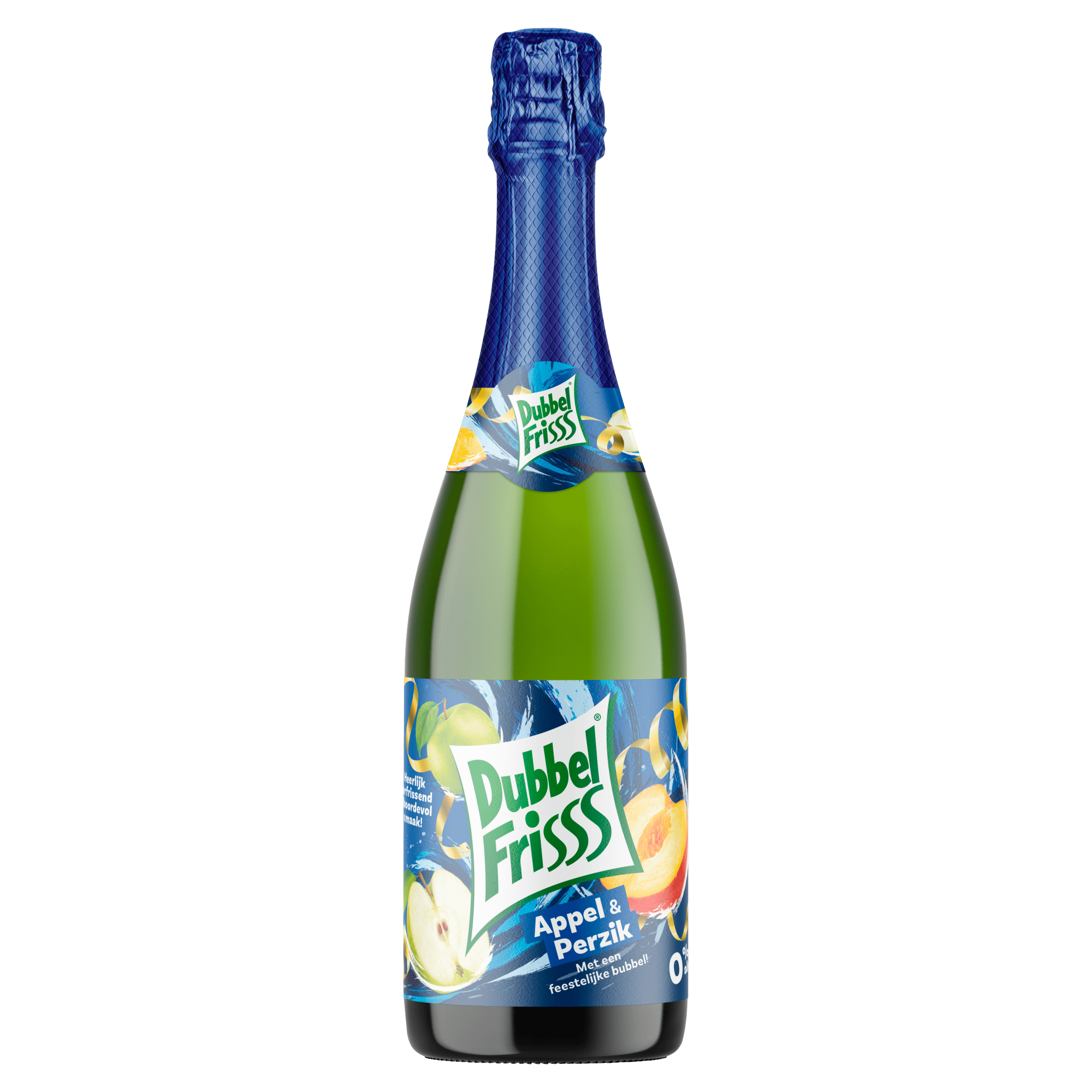 Dubbelfrisss Bubbelfrisss Appel Perzik Per Fles 750 Ml