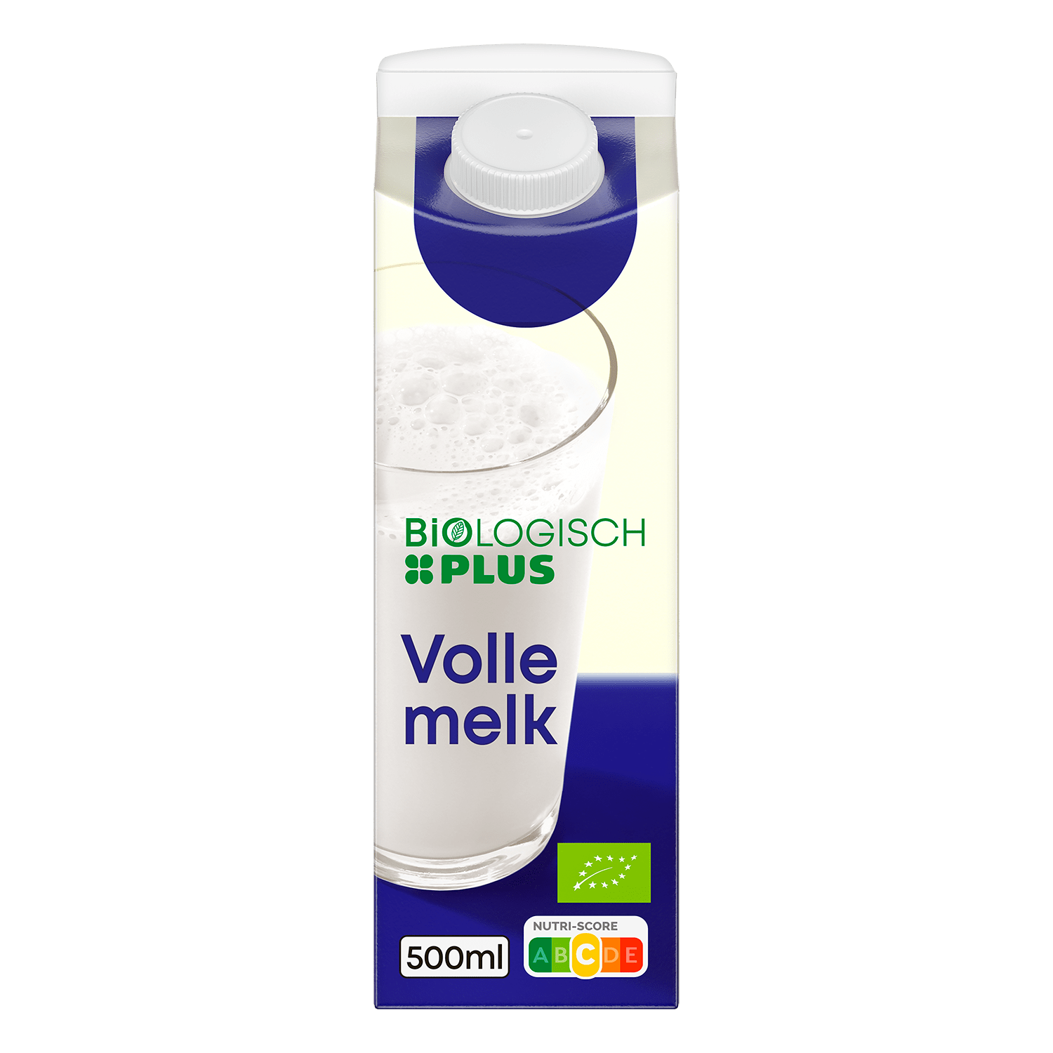 Biologisch PLUS Volle Melk Per Pak 500 Ml