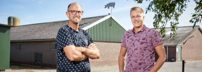 Varkensboeren Gerlof en Karlo uit Alteveer