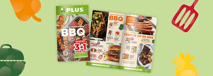 Cover van ons gloednieuwe BBQ-magazine, vol inspiratie, recepten en tips voor de perfecte BBQ
